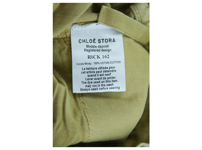 Chloé Stora pantalones Chloe Stora 38 Beige - vista 6