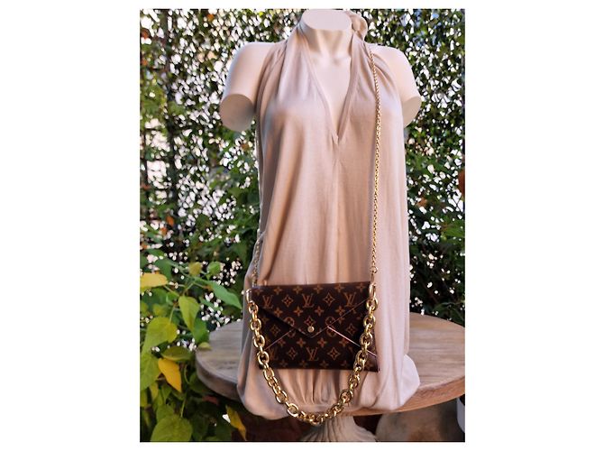 Kirigami Louis Vuitton Completa Marrone - vista 12