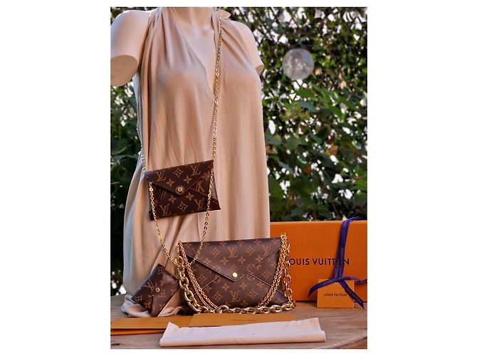 Kirigami Louis Vuitton Completa Marrone - vista 6