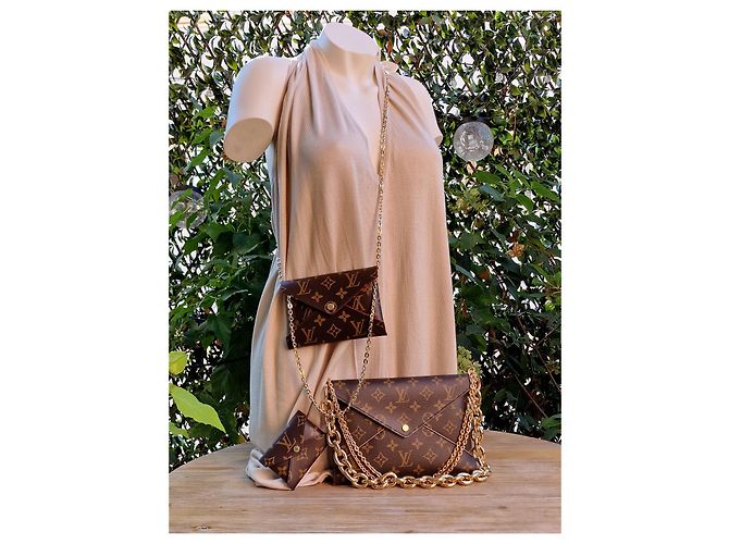 Kirigami Louis Vuitton Completa Marrone - vista 8