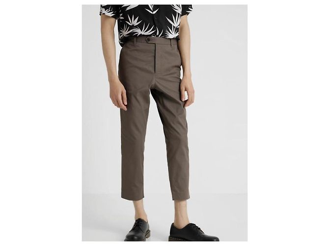 Nuovi pantaloni chino da uomo di All Saints Cachi - vista 2