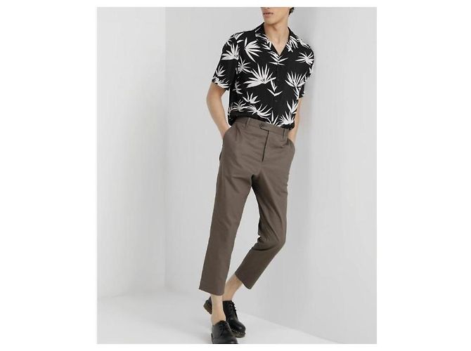 Nuovi pantaloni chino da uomo di All Saints Cachi - vista 3