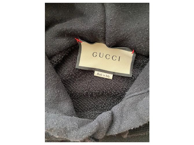 Gucci Hoodie Schwarz Baumwolle Herren L - Ansicht 3