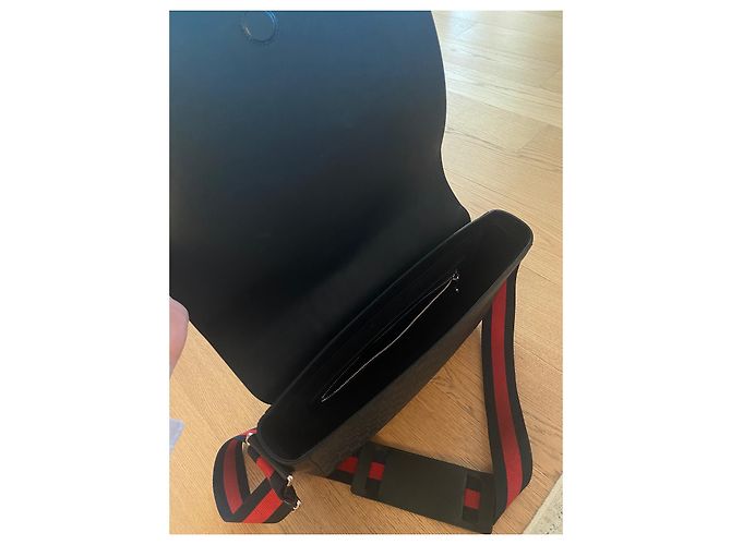 Borsa a Tracolla Gucci Nera in Pelle Nero - vista 3