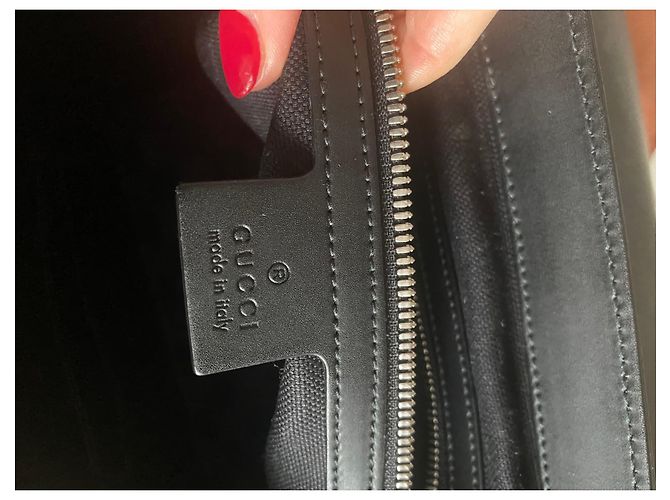 Borsa a Tracolla Gucci Nera in Pelle Nero - vista 4