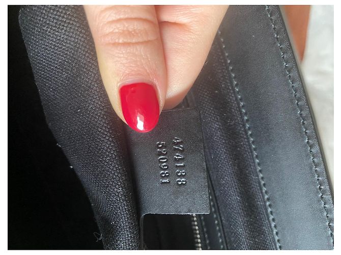 Borsa a Tracolla Gucci Nera in Pelle Nero - vista 5