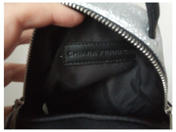 Mini zaino Chiara Ferragni argento - vista 5
