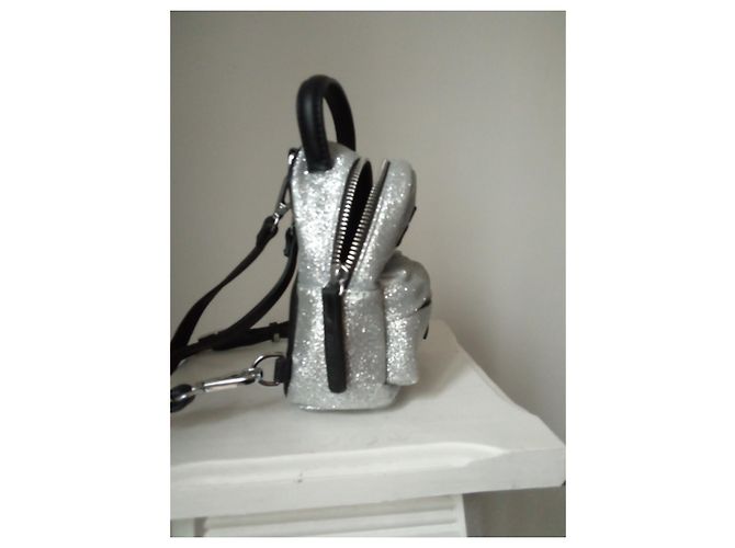 Mini zaino Chiara Ferragni argento - vista 6