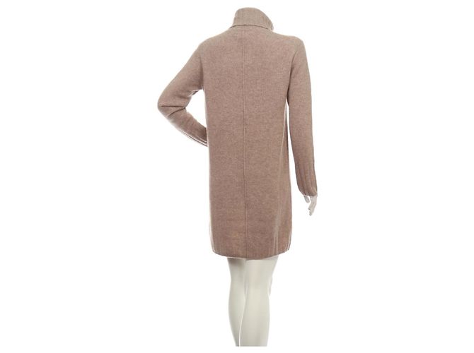 Autre Marque Christian Berg Cashmere Dress Brown - view 2