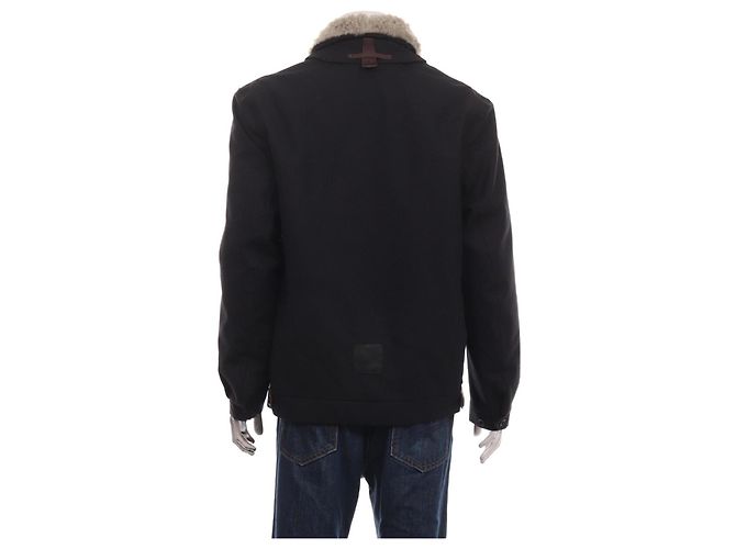 Autre Marque Norwegian Rain Navy Blue Wool Jacket - view 2