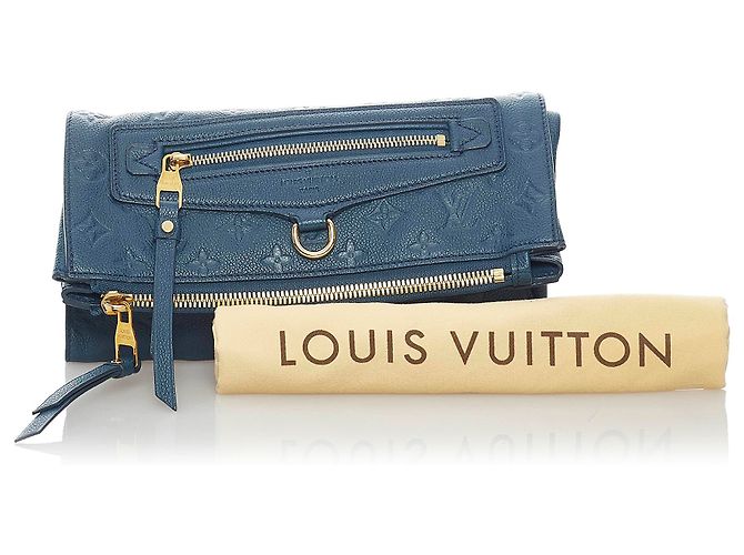 Louis Vuitton monogramma blu Empreinte Petillante Bleu Infini Blu scuro - vista 10