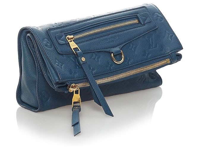 Louis Vuitton monogramma blu Empreinte Petillante Bleu Infini Blu scuro - vista 2