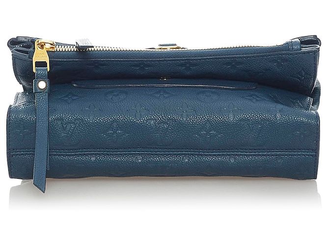 Louis Vuitton monogramma blu Empreinte Petillante Bleu Infini Blu scuro - vista 4