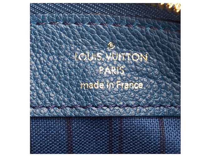 Louis Vuitton monogramma blu Empreinte Petillante Bleu Infini Blu scuro - vista 6
