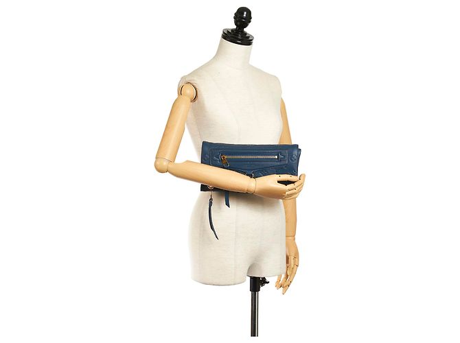 Louis Vuitton monogramma blu Empreinte Petillante Bleu Infini Blu scuro - vista 9