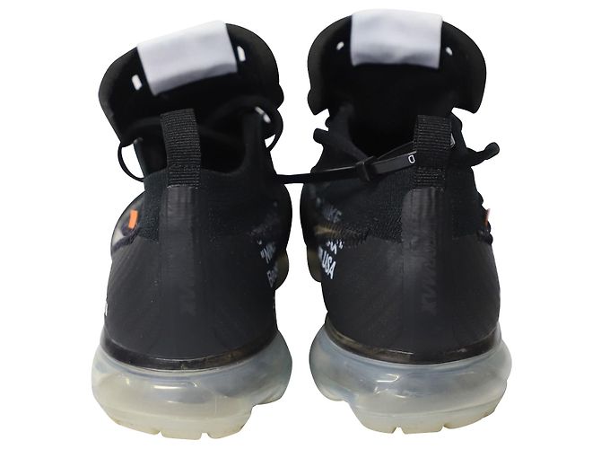 Nike x Off White Vapormax FK Sneaker aus schwarzem Polyester - Ansicht 4
