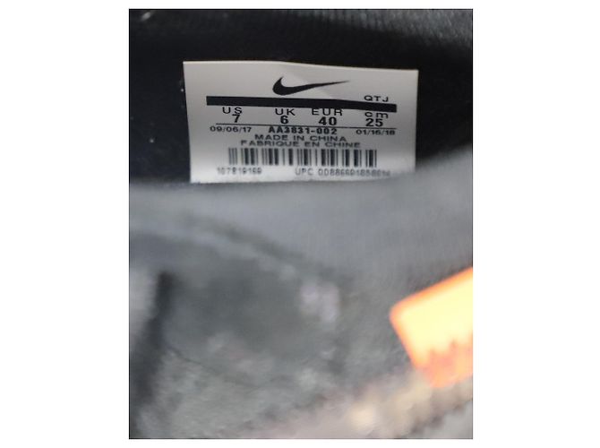 Nike x Off White Vapormax FK Sneaker aus schwarzem Polyester - Ansicht 6