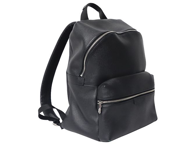 Zaino Louis Vuitton Discovery PM in pelle nera Nero - vista 2