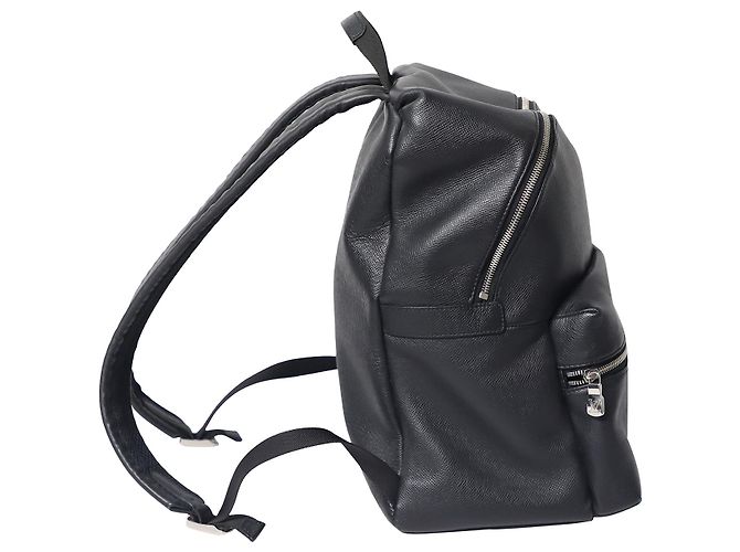 Zaino Louis Vuitton Discovery PM in pelle nera Nero - vista 3