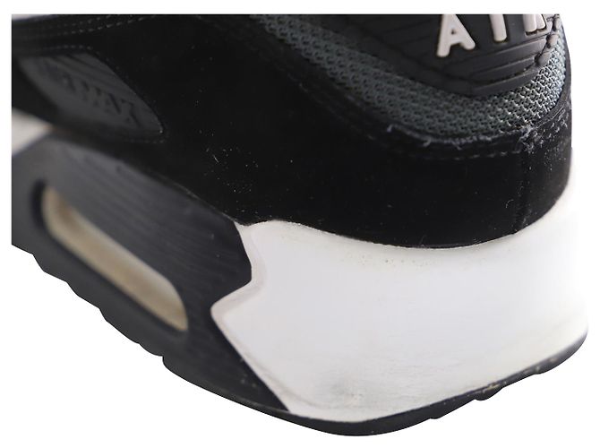 Nike Air Max 90 Sneakers in Pelle Nera - vista 10
