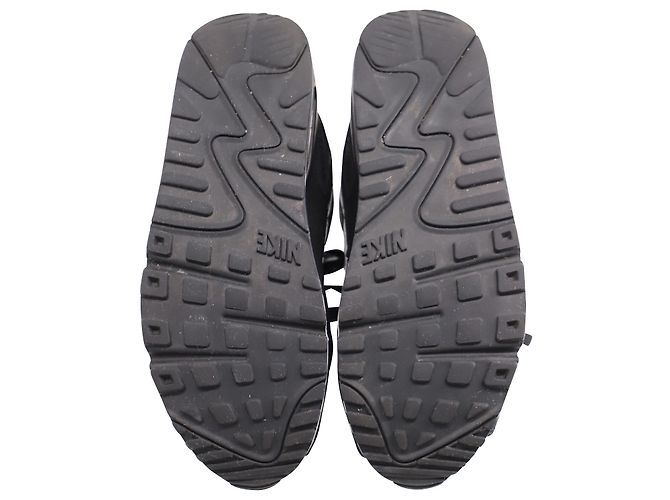 Nike Air Max 90 Sneakers in Pelle Nera - vista 5
