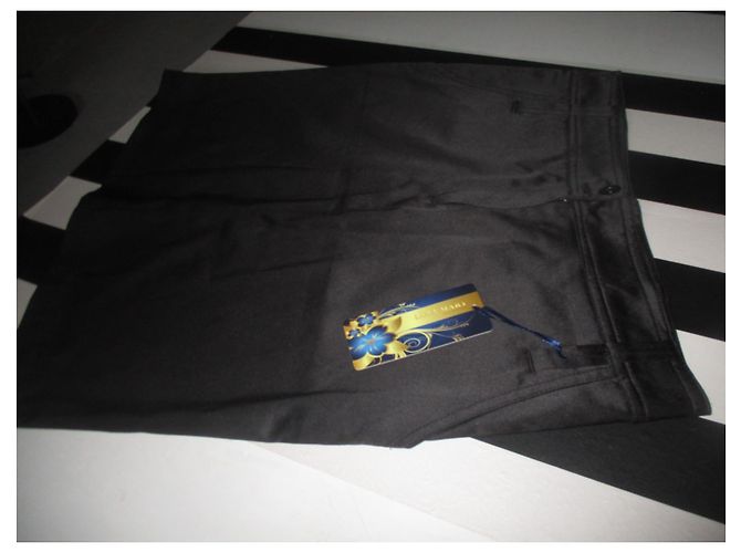 Autre Marque Falda Lulumary de algodón negra Talla 42 Negro - vista 5