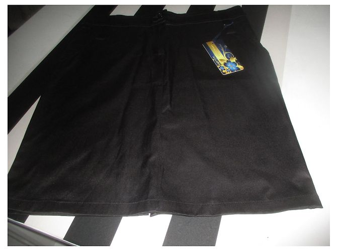 Autre Marque Falda Lulumary de algodón negra Talla 42 Negro - vista 6