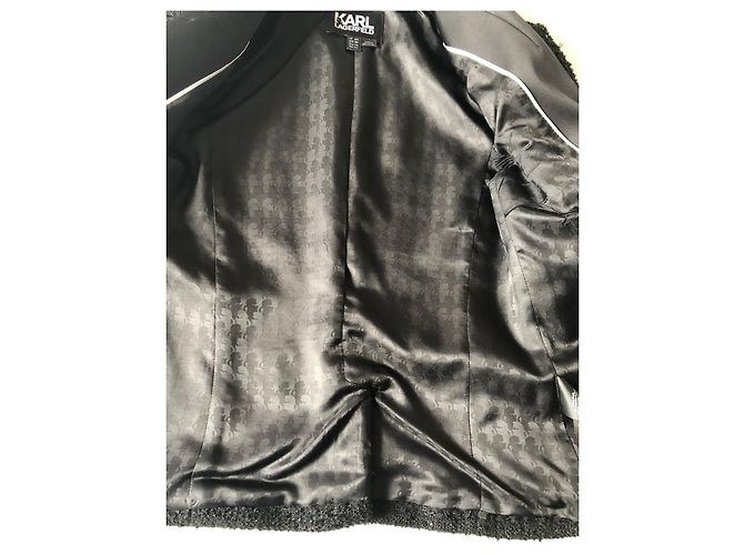 Karl Lagerfeld Sequin tweed - view 7