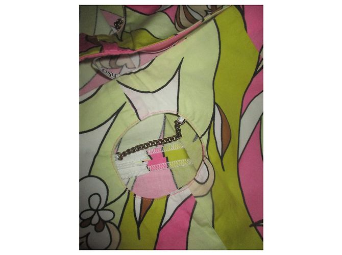 Autre Marque Falda Spy Monté Carlo de algodón con flores rosa Multicolor - vista 6