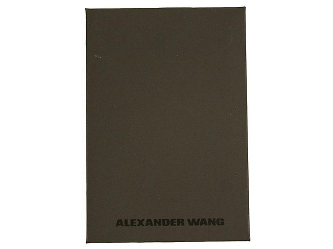 Zaino Alexander Wang Marti in tela con stampa leopardata in pelle nera - vista 9