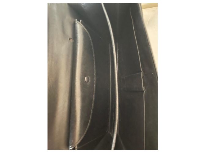 Hermès Borsa Hermes Ring in pelle box nera Nero - vista 9
