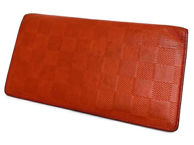 Louis Vuitton Portefeuille Brazza Rosso - vista 2