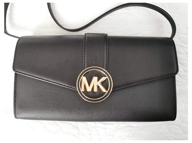 Michael Kors Schultertasche Clutch Schwarz - Ansicht 11