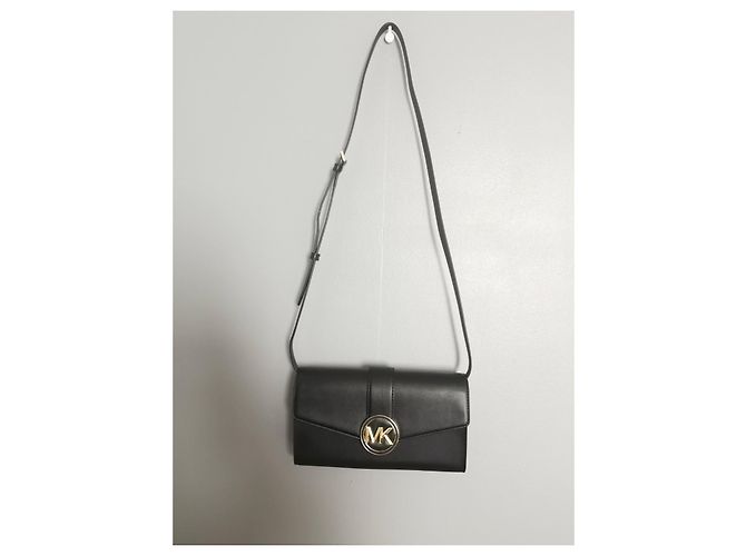 Michael Kors Schultertasche Clutch Schwarz - Ansicht 3