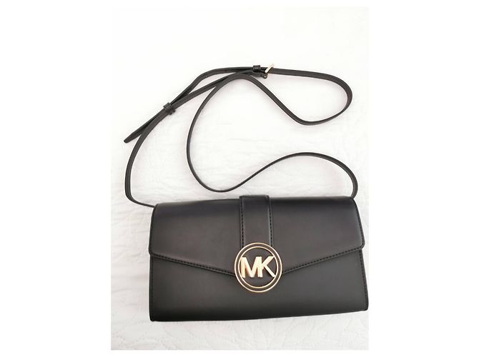 Michael Kors Schultertasche Clutch Schwarz - Ansicht 4