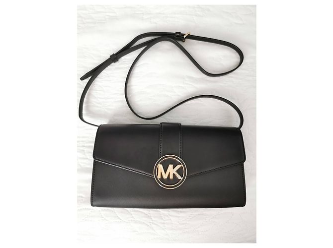 Michael Kors Schultertasche Clutch Schwarz - Ansicht 7