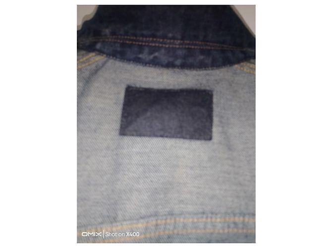 #gucci#chaqueta#jeans#abrigo#38#36#milisegundo Azul marino - vista 10