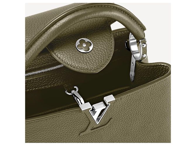 Louis Vuitton LV Capucines BB neu Khakigrün - Ansicht 4