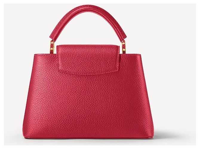 Louis Vuitton LV Capucines BB rosso scarlatto - vista 6