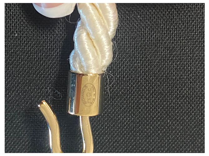 Chanel La pausa necklace Bianco sporco - vista 13