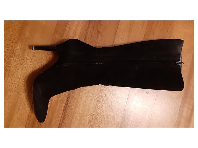 Vic Matié Botas Vic Matie de piel de ciervo negra Negro - vista 4