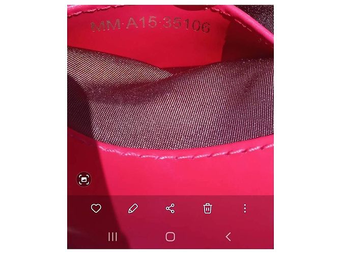 Bulgari Serpenti Ledertasche Rot - Ansicht 2