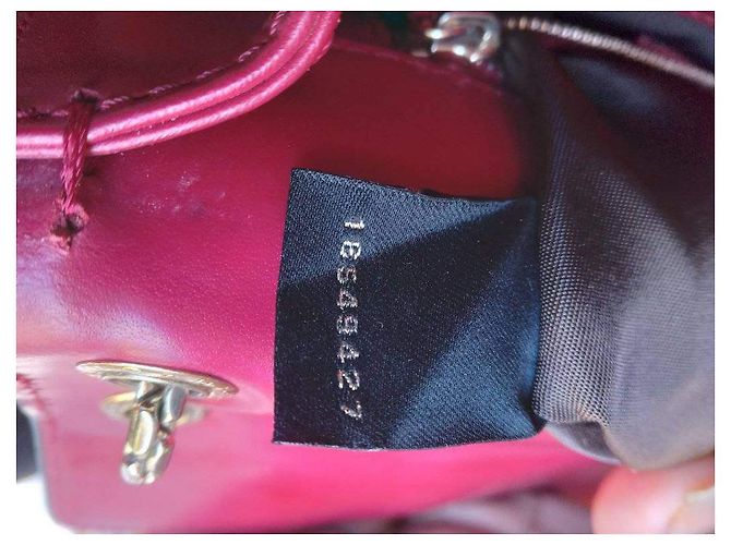 Bulgari Serpenti Ledertasche Rot - Ansicht 3