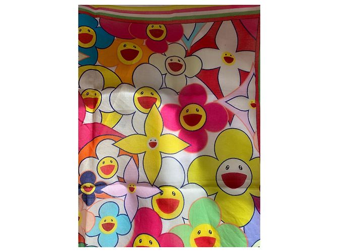 Louis Vuitton Bandana Cosmic Blossom de edición limitada Multicolor - vista 4