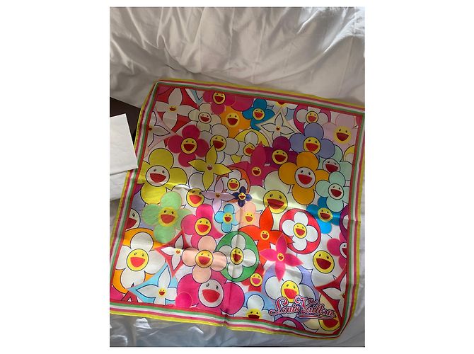Louis Vuitton Bandana Cosmic Blossom de edición limitada Multicolor - vista 8