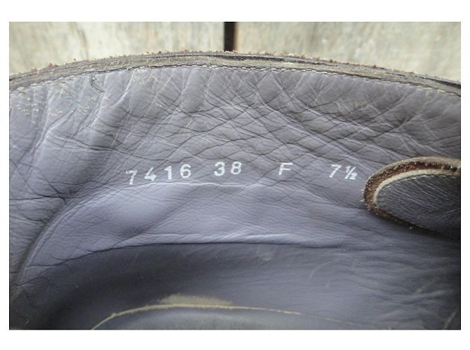 Santoni Chukka Boots Dark Brown Leather 41 - view 8