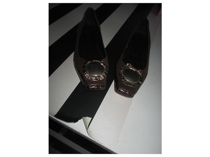 Autre Marque Mocassins Gardenia Marron en Daim 37 Marron foncé - vue 4