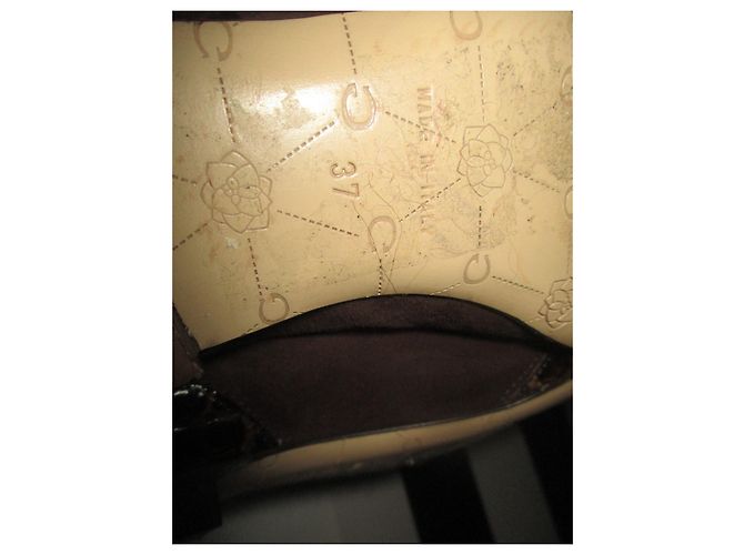 Autre Marque Mocassins Gardenia Marron en Daim 37 Marron foncé - vue 6