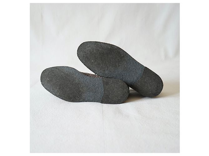 Desert boots Tod's in cavallino bianco e nero - vista 6