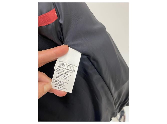 Abrigo Max Mara Studio de alpaca azul oscuro - vista 9